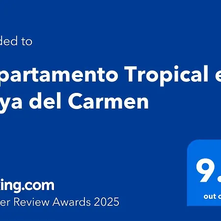 Departamento Tropical En Playa Del Carmen Apartment